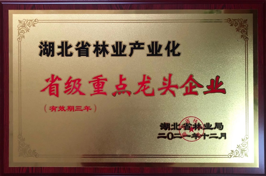 林业产业化重点龙头企业